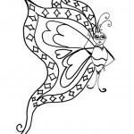 Beautiful Butterfly Coloring Pages Picture