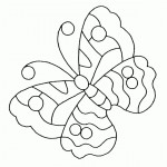 Images of Butterfly Coloring Page