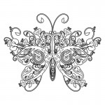 Photos of Butterfly Coloring Pages