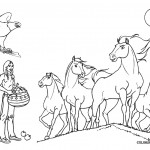 Images of Coloring Page of Horse