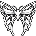 Picture of Coloring Pages Butterfly