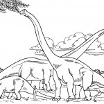 Coloring Pages of Dinosaur Picture