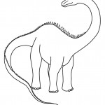 Image of Coloring Pages of Dinosaur