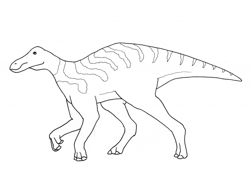 Coloring Pages of Dinosaur Picture – Animal Place