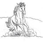 Picture of Coloring Pages of Horse