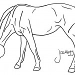 Image of Coloring Pages of Horses