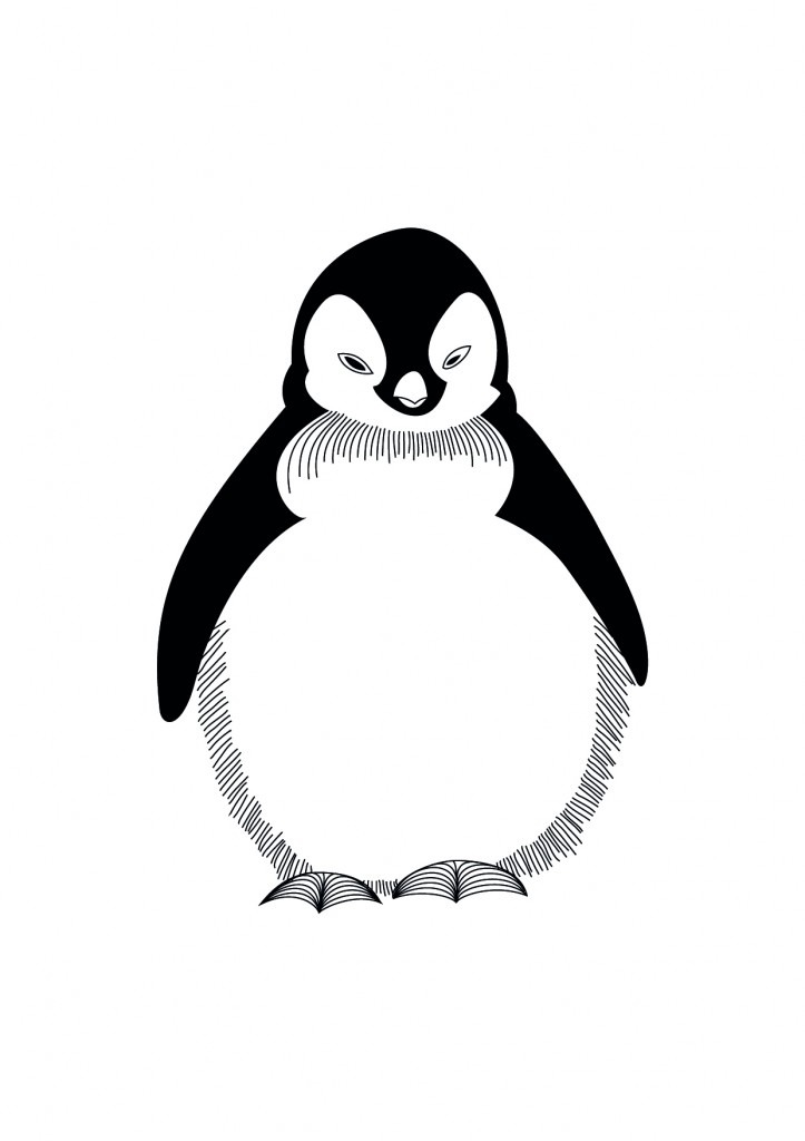 Cute Penguin Coloring Pages Photos – Animal Place