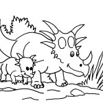 Images of Dinosaur Coloring Page