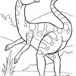 Photo of Dinosaur Coloring Page