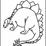 Photos of Dinosaur Coloring Page