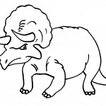 Dinosaur Coloring Pages Image