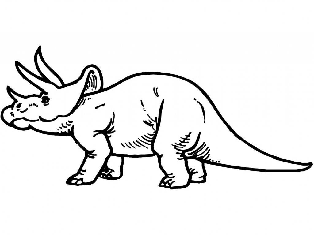 Dinosaur Coloring Pages Image – Animal Place