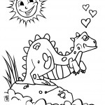 Photo of Dinosaur Coloring Pages