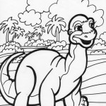 Pictures of Dinosaur Coloring Pages