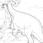 Dinosaurs Coloring Page Image