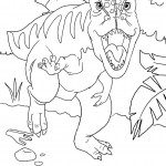 Image of Dinosaurs Coloring Pages