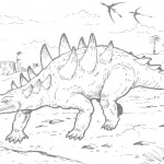 Photos of Dinosaurs Coloring Pages