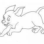 Dog Coloring Pages Printable Image