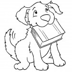 Dog Coloring Pages for Kids Photo