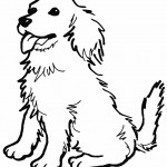 Pictures of Dog Coloring Pages for Kids