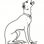 Pictures of Dogs Coloring Pages for Kids