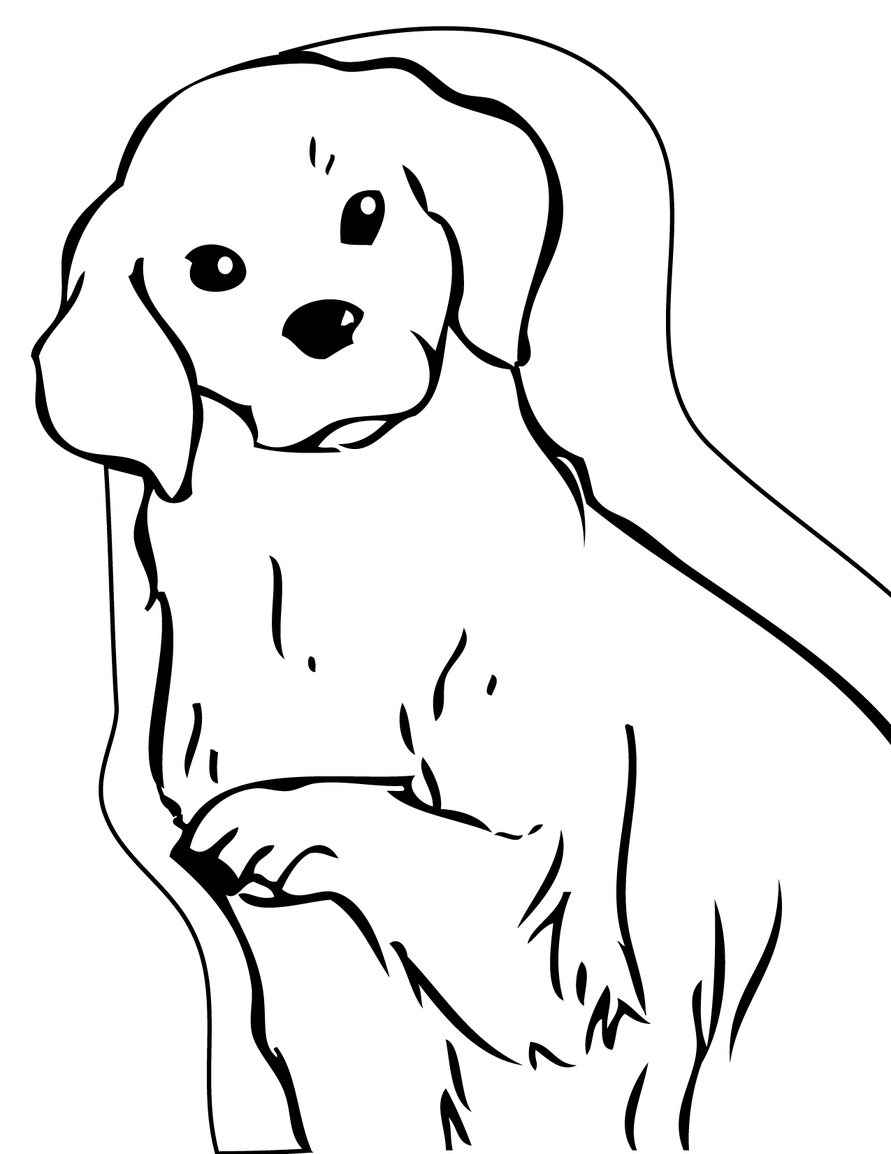 Free Printable Dog Coloring Pages For Kids