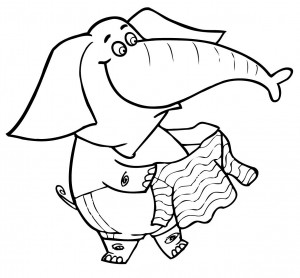Elephant Coloring Pages Photos – Animal Place