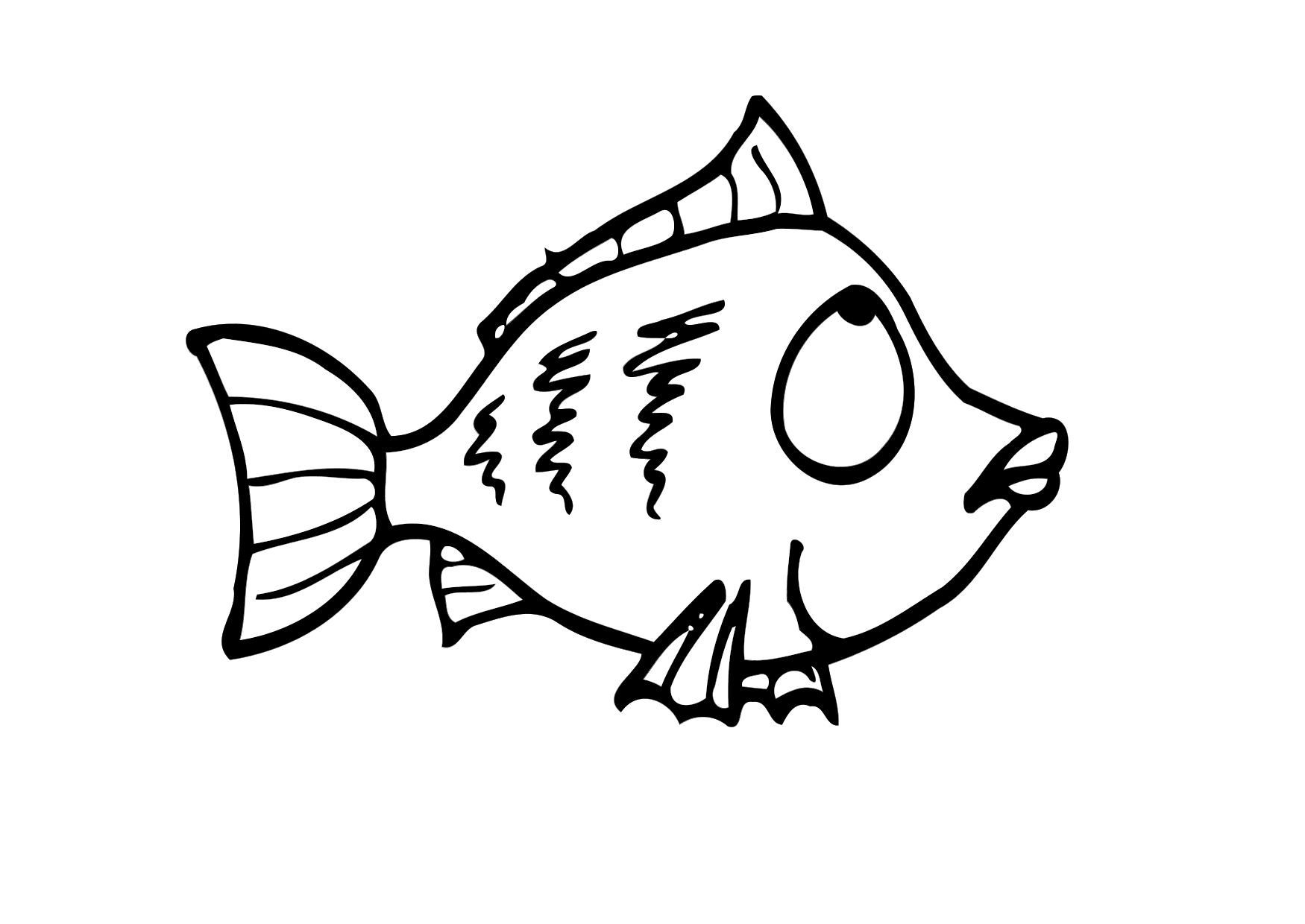 Free Printable Fish Coloring Pages For Kids