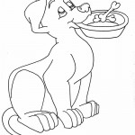 Picture of Free Dog Coloring Pages