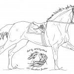 Image of Horse Coloring Page