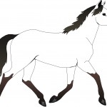 Images of Horse Coloring Page