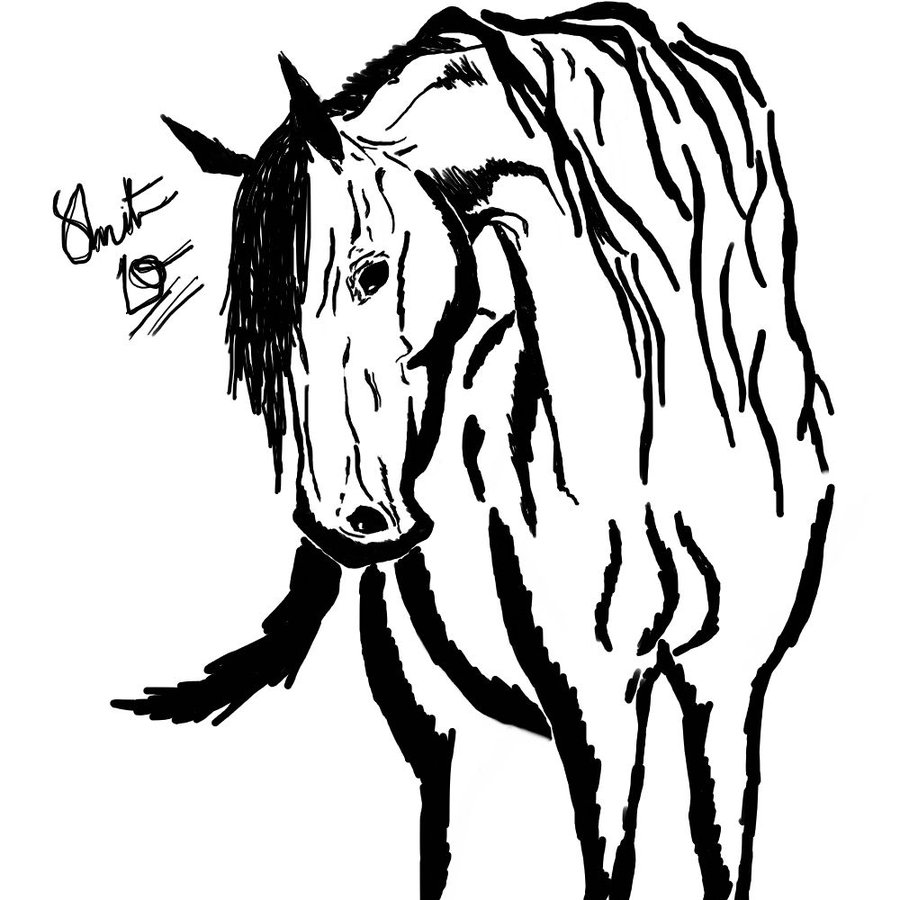 Free Printable Horse Coloring Pages For Kids