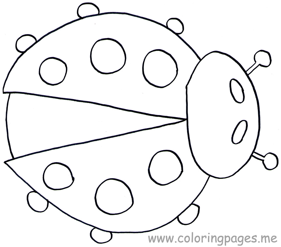 ladybug coloring pages for kids - photo #31