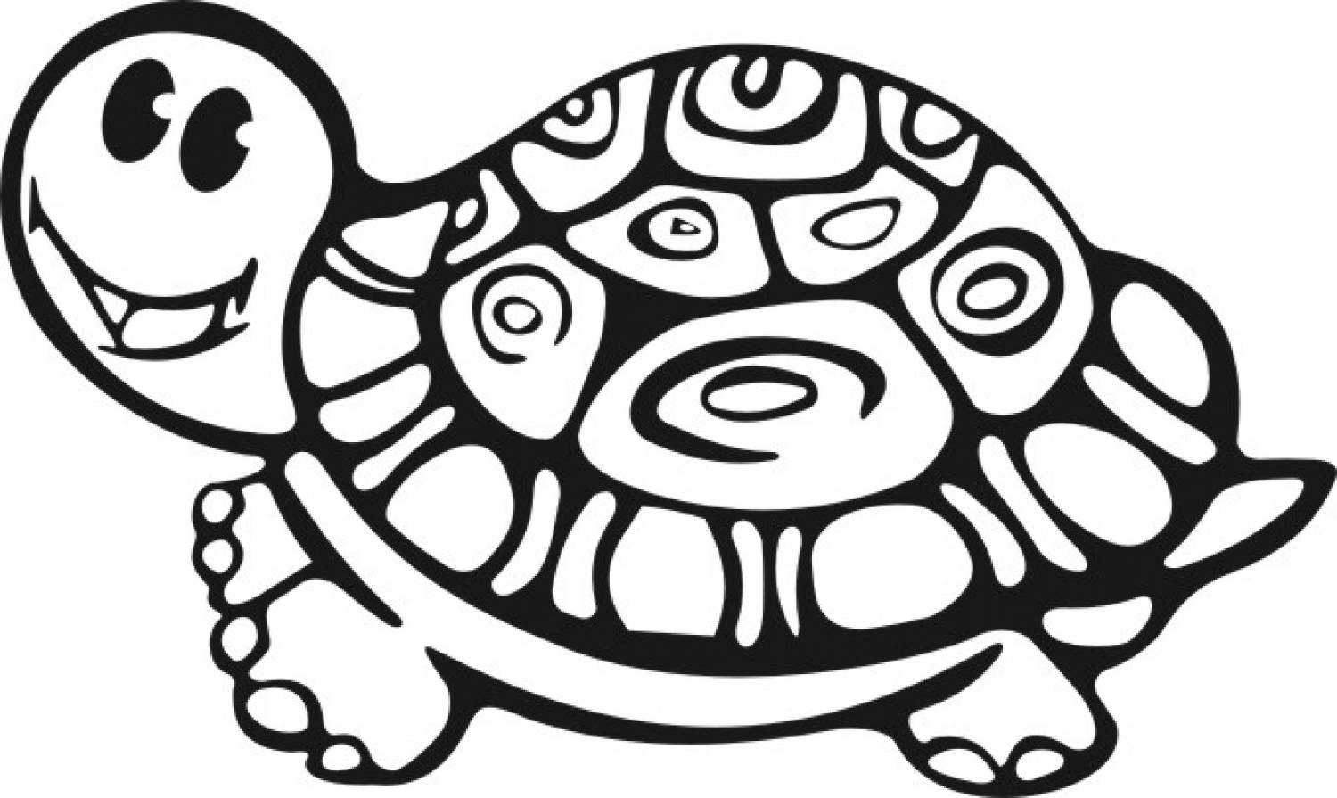 Coloring Pages Turtle 3