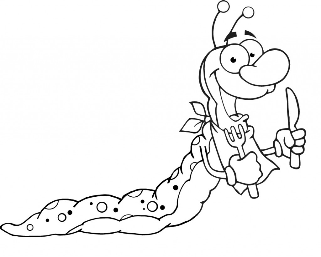 Caterpillar Coloring Pages Image – Animal Place