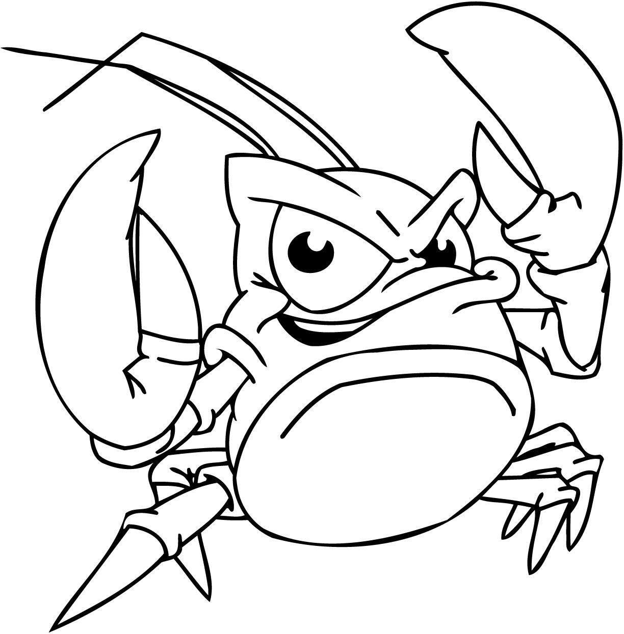 Free Printable Crab Coloring Pages For Kids - Animal Place