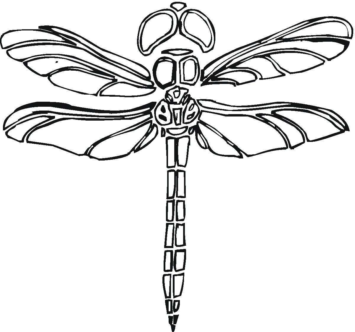 Free Printable Dragonfly Coloring Pages For Kids - Animal Place