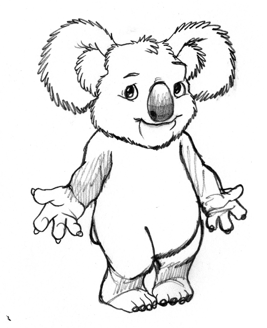 Download Free Printable Koala Coloring Pages For Kids | Animal Place