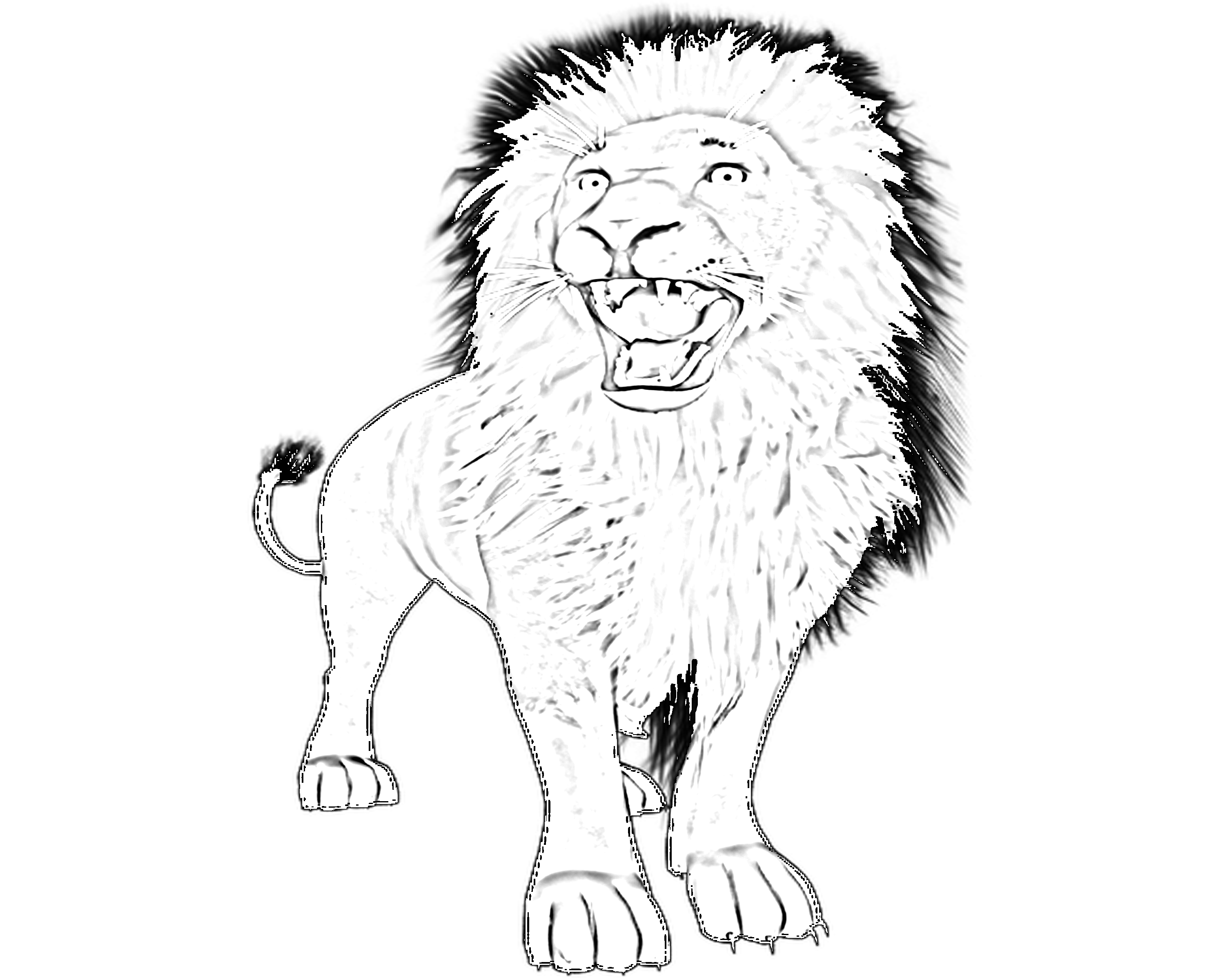 Free Printable Lion Coloring Pages For Kids