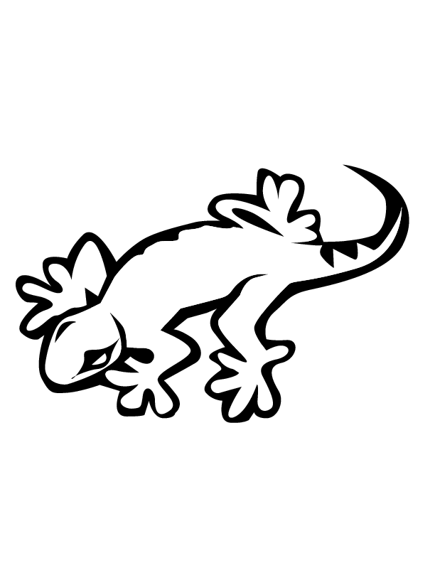 Lizards coloring pages - ClipArt Best