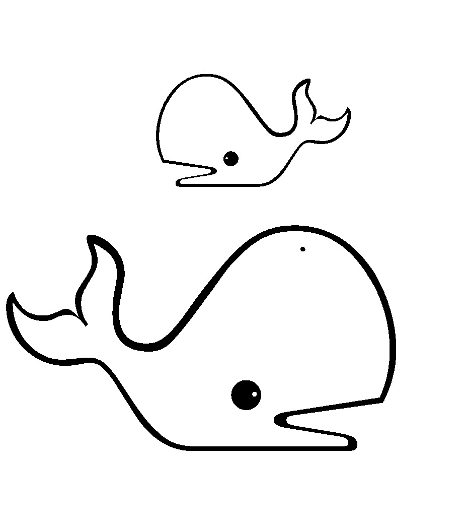 Free Printable Whale Coloring Pages For Kids